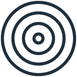 b circular target